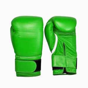 Hot Sale High Quality Customizable Leather Boxing Gloves <b>Hook</b> Loop Closure Sizes <b>S</b>-3XL Breathable Unisex Design for Fitness - Product Image 4