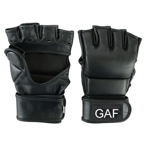 GAF Vente en gros Logo personnalisé Gants de boxe MMA demi-doigts Gants de combat MMA pour hommes et femmes - Product Image 1