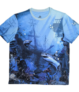 Camiseta unisex de algodón 180GSM de alta calidad, diseño impreso Digital personalizado, logotipo frontal informal y cómodo, proveedor BD al por mayor - Product Image 1