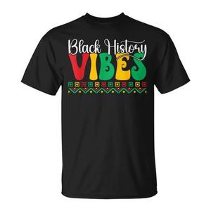 T-shirt Black History Vibes con design Juneteenth afroamericano - Product Image 1