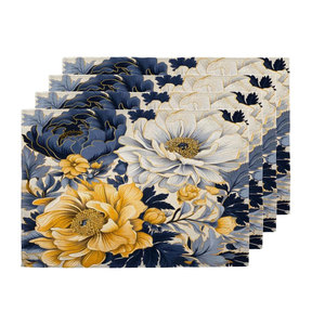 Napperons brodés de Thanksgiving faits à la main en pur coton 100% Offre Spéciale - Product Image 4