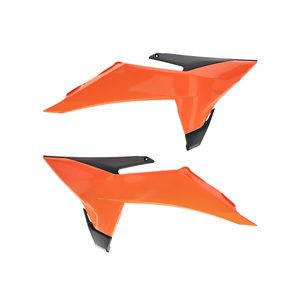Spoiler per Radiatore Acerbis per KTM in Plastica Resistente e Alluminio - Product Image 1