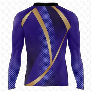 Men Rash Guard Long Sleeve Shirt Set Base Layer Bjj Rash Guard for Women UV/<b>SPF</b> Shirt Swim Shirts Neoprene Compression Rashguard - Product Image 4