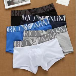 กางเกงบ็อกเซอร์ลำลองผู้ชาย ผ้าฝ้าย เอวยางยืด แพ็ค 3 ตัว ผลิตในบังกลาเทศ - Product Image 5