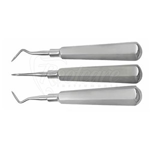 Elevador de Raíces Dentales de Acero Inoxidable de Alta Calidad, Herramienta Quirúrgica para Dientes para Clínica Dental, Elevador de Raíces con Certificación CE - Product Image 5