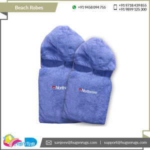 Nouveauté 2026, excellente qualité, robe de plage en coton 100% sans torsion, personnalisable, marque OEM, pour la plage - Product Image 4