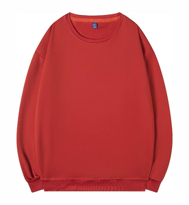 Sweat-shirts à col rond surdimensionnés en coton 100% de couleur unie, personnalisables, pour l'hiver, ODM, poids lourd, pour hommes - Product Image 4