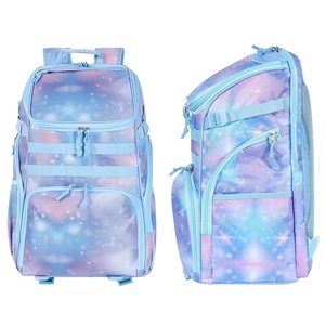 Mochila de baloncesto con estampado de logotipo de equipo de entrenamiento informal para uso en exteriores Mochila de baloncesto de Estilo Vintage deportivo de venta superior - Product Image 6