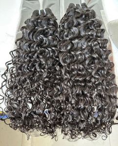 Extensions de Cheveux Humains Indiens Naturels Vierges Authentiques Double Fermeture Dessinée Perruque Naturelle Dentelle Pièces - Product Image 1