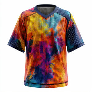 Camiseta de Fútbol de Malla Sublimada 100% Poliéster de Secado Rápido, Camiseta de Entrenamiento de Fútbol, Camiseta Deportiva de Malla - Product Image 2