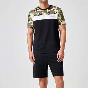 Custom Logo New Fashion Camouflage Printed Casual T-<b>Shirts</b> Plus Size <b>Thermal</b> Streetwear for <b>Men</b> for Summer Outdoor Activities - Product Image 6