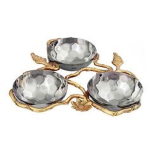 ถ้วยเสิร์ฟพร้อมแผ่นทองสำหรับตกแต่งดีไซน์ใหม่ล่าสุดสไตล์แฟนซีโบราณดีไซน์ใหม่ล่าสุดแฟนซี - Product Image 4