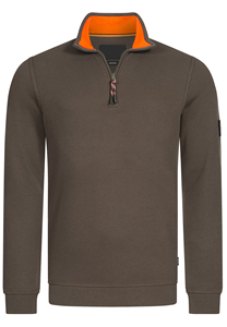 Sweatshirts à motif personnalisé Service OEM Chemises de survêtement de qualité supérieure Col rond de haute qualité Sweatshirts réguliers de couleur personnalisée pour hommes. - Product Image 6