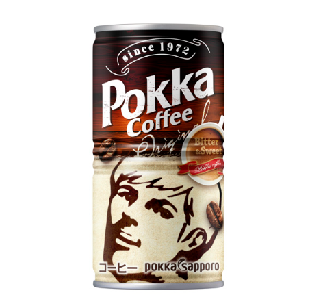 Оригинальный кофе Pokka (190 г), сделано в Японии, высокое качество