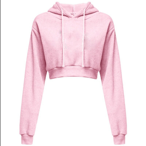 2025 mujeres pulóver Streetwear Sudadera con capucha impermeable gimnasio Crop Top sudaderas con capucha Venta caliente fácil de usar Crop Top sudaderas con capucha de las mujeres - Product Image 3