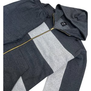 Nuevo Conjunto Deportivo de 2 Piezas para Hombre y Mujer, Sudadera con Capucha y Pantalones Largos, Estampado, Color Sólido, Grueso, de Forro Polar, para Invierno - Product Image 3