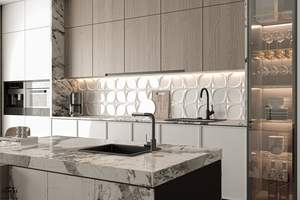 קידום מדגם baineneng עם מחיר נמוך סדרת וולקנית מטבח נירוסטה עיצוב ארון - Product Image 4