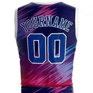 Meilleures ventes, ensembles de maillots de basket-ball de qualité supérieure, taille plus, 100% polyester, design personnalisable, prix bas - Product Image 4