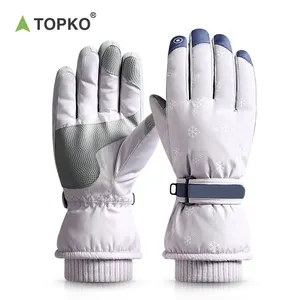 TOPKO лыжные перчатки для мужчин и женщин зимние теплые уличные спортивные лыжные перчатки для сноуборда