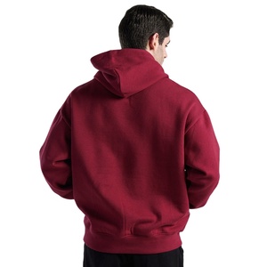 Sudadera con Capucha de Hombros Caídos para Hombre, 490 GSM, Algodón Felpa, Oversize, Cálida, Estilo Urbano, Personalizable OEM, Etiqueta Privada, Directo de Fábrica - Product Image 4
