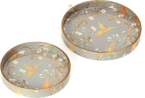 Bandeja de madera con estampado digital Bandeja elegante y duradera para cocina y comedor Bandeja de madera impresa tradicional al por mayor - Product Image 2