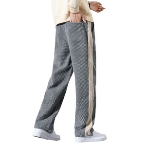 Ohsisa 2025 – Pantalon long décontracté pour homme, coupe droite ample, taille élastique, printemps-automne, motif ananas, pantalon de survêtement, jogging - Product Image 4