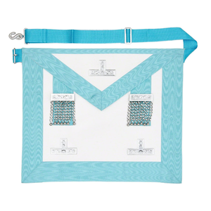 Conjunto de Regalia masónica hecho a mano para uso en casa de campo delantal personalizado y cuello proveedor de uniforme ceremonial directo de fábrica - Product Image 2