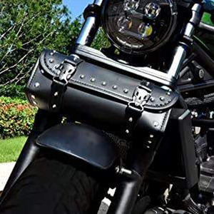 Bolsa de sillín de cuero impermeable para motocicleta de viaje, bolsa de herramientas para motocicleta, bolsa de cuero para SILLÍN, bolsa de sillín de motocicleta personalizada - Product Image 2