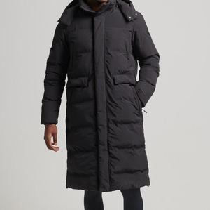 Abrigo de Invierno a la Moda, Estilo Urbano, con Capucha, Nuevo, Hecho a Medida, con Cuello Alto de Lona, Impermeable, Transpirable, Forrado de Algodón - Product Image 2