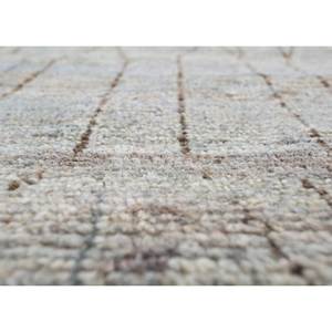 Alfombra Afgana de Lana Azul Manifest, Tejida a Mano, Re-1182, Rectangular, con Patrón Abstracto, para Sala de Estar, Diseño de Patchwork Hecho a Mano - Product Image 3