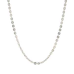 Cadena de Plata con Baño de Oro de 4mm, Cadena de Aleación de Zinc con Eslabones Tipo Cuerda, Serpiente, Figaro, con Incrustaciones de Diamantes, Moderna, para Regalo - Product Image 4