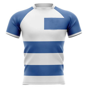 Ropa deportiva, camiseta de rugby para hombres y mujeres/camiseta de rugby elástica y de moda disponible a un precio razonable - Product Image 1
