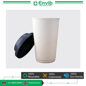 Proveedor líder de vasos de papel desechables de doble pared de 8oz 'Made in India' para servir bebidas frías y calientes Producto ampliamente vendido - Product Image 4
