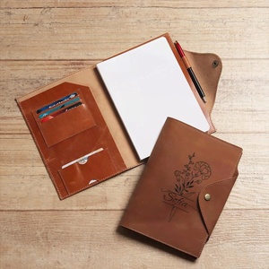 Personalized A5 Planner Cover Refillable Leather <b>Document</b> <b>Holder</b> Journal Gift for Boyfriend Teacher Handcrafted Leather Craft - Product Image 2