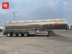Semi-remorque citerne à carburant en acier allié à l'aluminium, <span class=keywords><strong>4</strong></span> <span class=keywords><strong>essieux</strong></span>, léger, sur mesure, pour le transport de pétrole - Product Image 6