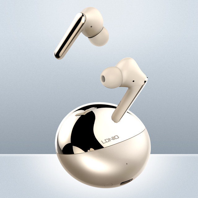 LDNIO T01 New Arrival 2026 Products TWS True Wireless Noise Reduction Gaming Earbuds Type-c Bt Earphone Headphone for iphone