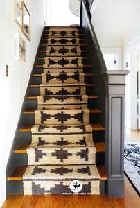 Dernière collection de luxe Fabriqué à la main Meilleur tapis de jute tissé à la main Kilim Chemin d'escalier avec un tapis de coureur à motifs de ITHL - Product Image 2