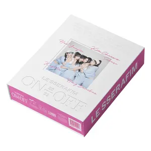 [KPOP Official Album] Korean IDOL Album Supplier boy group and girl group LE SSERAFIM [ON-OFF] 22-23 PHOTOBOOK