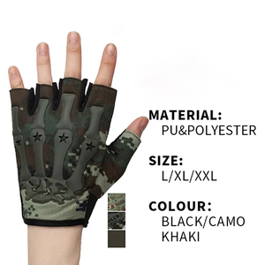 Unisex Half Finger <b>Fitness</b> <b>Gloves</b> Custom Rubber Gym Training <b>Gloves</b> for Sports Workout With Customized Logo - Product Image 6