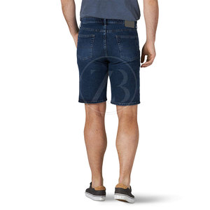 ผู้ผลิตโดยตรง ยี่ห้อ ZAIDI BROTHERS กางเกงยีนส์ขาสั้นผู้ชายแบบลำลอง ติดกระดุมกลาง ระบายอากาศได้ดี น้ำหนักเบา ลายเรียบ - Product Image 3