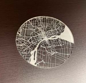 ชุดถาดรองแก้วอะคริลิคทนทานพร้อมอุปกรณ์ตกแต่งสำเร็จแบบใสเหมาะสำหรับโต๊ะอาหารในบ้านและร้านอาหารที่มีสไตล์ - Product Image 4