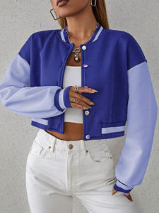 Custom Made Women's Plus Size Varsity Jackets Comfortable Casual <b>Coat</b> Design with Cotton Filling New Letterman Jackets <b>Ladies</b> - Product Image 4