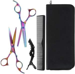 กรรไกรตัดผมทรงแบนดีไซน์แฟชั่นใหม่ขนาด6.0นิ้ว - Product Image 6