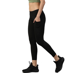 Leggings de performance pour femmes, vêtements de sport personnalisés, séchage rapide, taille haute, pantalons d'entraînement, fabricant OEM ODM Pakistan - Product Image 2