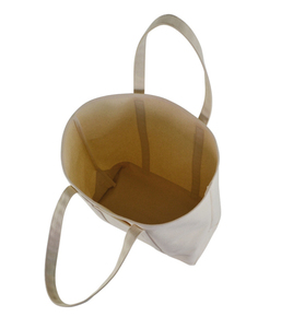 Bolso de lona de algodón pesado de la mejor calidad con bolsillos interiores y exteriores, bolsas de algodón lisas de tamaño de color personalizado - Product Image 3