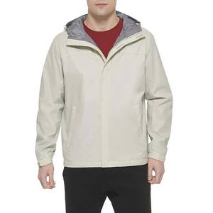 Veste de pluie pour hommes de Style High Street personnalisable 450g revêtement en toile respirant à capuche imperméable pour le printemps en plein air nouveauté - Product Image 1