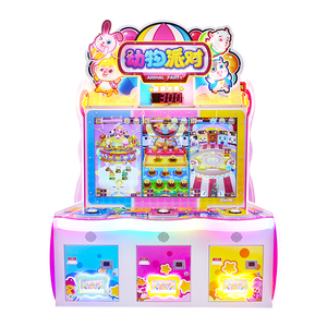 RaiseFun Factory Direct Upgraded Animal Party Arcade Game 3-Player Triple Mode <span class=keywords><strong>Entretenimiento</strong></span> con monedas para niños Metal - Product Image 2
