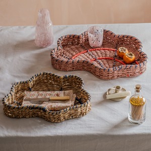 Plateau de service en herbe de mer, plateaux décoratifs en herbe de mer, vaisselle pour aliments et boissons, prix compétitif, vente en gros - Product Image 6