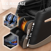 Fauteuil de massage mécanique 4D pour la maison, multifonctionnel, capsule spatiale pour pétrir, masser et marteler, appareil de massage intelligent
