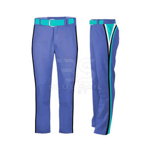 Ropa deportiva Personalización Logo Pantalón de béisbol Su propio diseño Precio de fábrica Pantalones de béisbol y softbol - Product Image 3